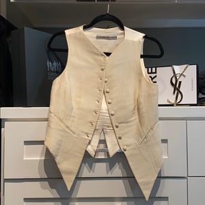 Cream Richard Tyler Vest